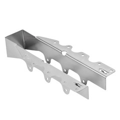 50 Pcs Face-Mount Joist Hanger Inner Size 1.6 x 1.5 x 7.8 in / 40x38x199 mm