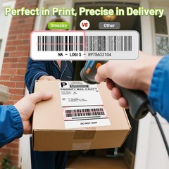 4×6 Thermal Labels, Shipping Address Label (Pack of 250 4×6 Roll Labels) – Co…