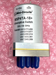 NEW MINI-CIRCUITS MSP4TA-18+ ABSORPTIVE SWITCH 18 GHz 24 VDC SMA (1 PIECE)