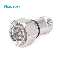 Low PIM 4.3/10 Male to N Female Straight Adapter | DC to 8 GHz