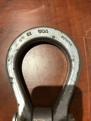 New Crosby A-1361 Eliminator 1/4″ Single Grab Hook | 4,300 lbs. 1049797 GR 100