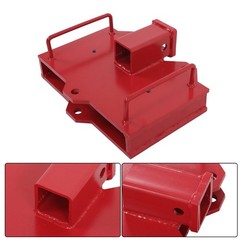 Forklift Trailer Hitch Receiver 2” Tow Hitch Attachments For Dual Pallet Fork
