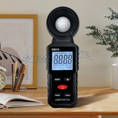 Light Meter Digital Illuminance Meter Luxmeter Luminometer Photometer 200000Lux-