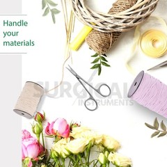 12 Pcs Iris Scissors 4.5″ Straight Surgical Dental Instruments German Grade