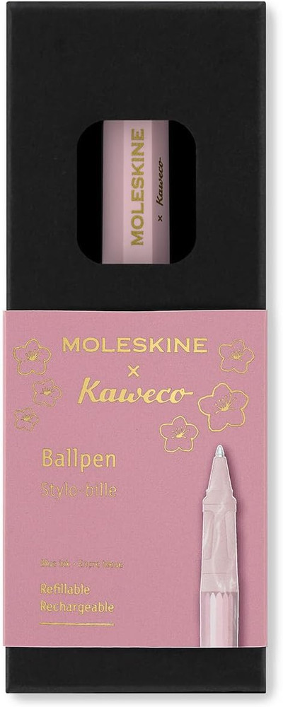 Limited Edition Sakura 2026 Kaweco Ballpen, 1.0Mm Point, Rose Marble with Blue I