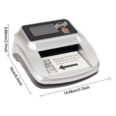 Money Bill Counter Machine Cash Checking Counting Counterfeit Detector UV MG usa