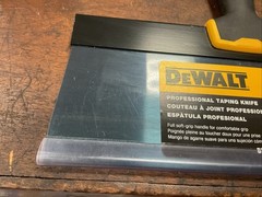 DEWALT Drywall 10″ Blue Steel Taping Knife w/ Soft Grip Handle | DXTT-2-126