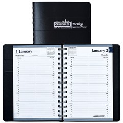 2025 288-02 HOD28802 House of Doolittle Daily Appointment Planner, 5 x 8″