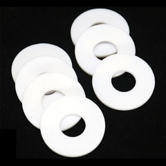 PTFE Round Flat Shim Washers ID 3-160mm x Thick 1.25mm Flange Sealing Gasket