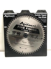 Avanti A1060X 10″ 60 Teeth Fine Finish Saw Blade, NEW