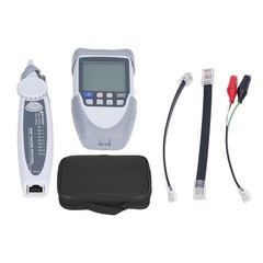 Digital Analogue Network Cable Tester RJ11 RJ45 PoE Ethernet Wire Finder Tracer