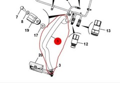 400/A7938 JCB Sleeve Hose, IHP – TEXS33