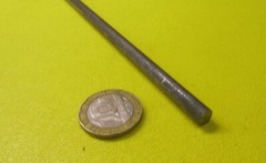 4140 Alloy Steel CF Rod Round Bar, 1/4″ Dia. x 1 Ft Length, 12 Units