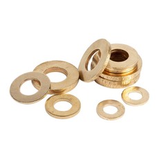 3mm 4mm 5mm Form A Washers Flat Solid Brass Solid GB97 Metric Thickness 0.4-2mm