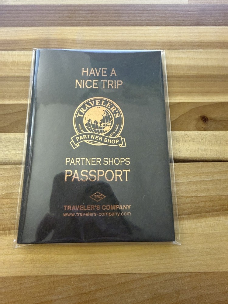 Traveler’s Company Partner Shops Passport Size Refill Sealed Unopen New