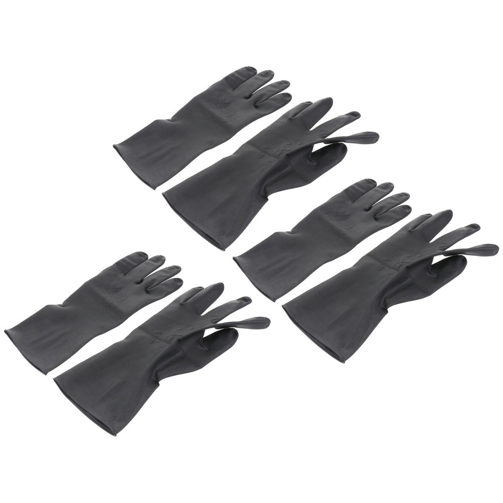 3 Pairs Barber Hair Dye Gloves Waterproof Hand Protectors Hairdressing Supplies