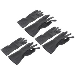3 Pairs Barber Hair Dye Gloves Waterproof Hand Protectors Hairdressing Supplies