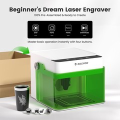 Mecpow M1 3.5W Mini Diode Laser Engraver,10000mm/min,Engraving Cutter Machine