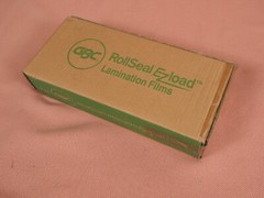 New GBC RollSeal EZload Roll Film 5 mil 12″ x 100 ft Clear Finish GBC3000052EZ