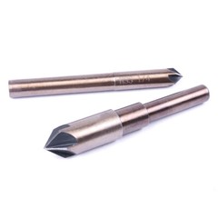 Pack 5 82 Degree 5 Flutes Countersink Drill Bit Set Chamfering Cutter Device