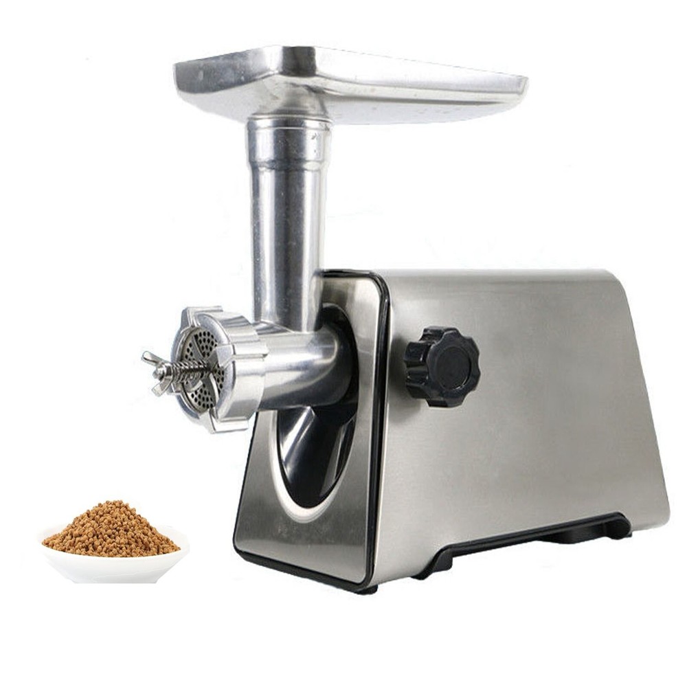3mm Electric Animal Pet Feed Food Pellet Mill Machine Fodder Pelletizer 220V