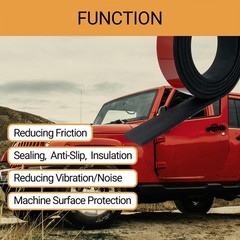 Rubber Seal Strips, Rubber Sheets, Rolls & Strips with Adhesive Backing for D…