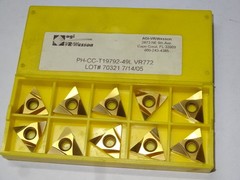 10 pcs AGI VR Wesson TNMC 43 NGL Grade VR772 Carbide Grooving Threading Inserts