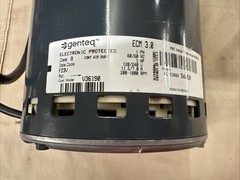 GENTEQ Direct Drive 1 HP Blower Motor: 5SME39SX S4058, Model V36190, 1PH, 120/24