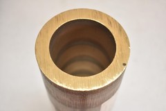 McMaster-Carr 2-1/4 X 3 OD 932 Bronze Tube Bar 6.5 In Length Round Cored Stock