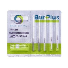 Wave Dental Carbide Burs Friction Grip FG 19mm FGOS Surgical 25mm Ball Pear 330