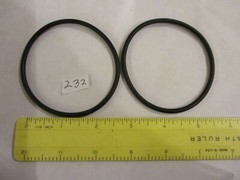232 O-ring 2-3/4″ ID x 3″ OD x 1/8″ thick. Buna-70. Quan 2.