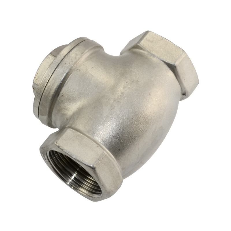 1-1/4″ 1.25 inch Swing one-way Check Valve Stainless Steel NPT Threaded 200PSI