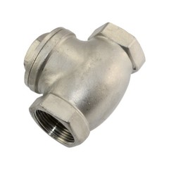 1-1/4″ 1.25 inch Swing one-way Check Valve Stainless Steel NPT Threaded 200PSI