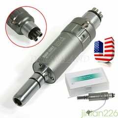 Dental Low Speed Handpiece Contra Angle Straight Air Motor E-type 2/4 holes D