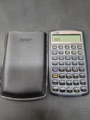 Hewlett Packard HP-10BII Financial Calculator w/Case Tested Working