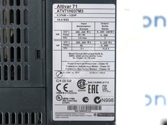 ATV71H037M3 By Schneider Electric Altivar 240VDC 0.5HP Variable Speed Drive NSFP