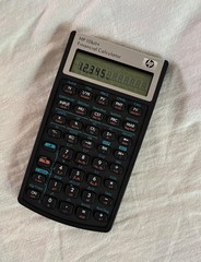 HP 10bll+ Financial Calculator Tested Working No Cover