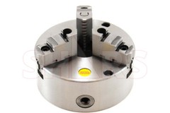 8″ 3 Jaw Reversible Jaw Front Mounting Self Cent Lathe Chucks+TIR Certificate R[