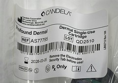 6 PACK- Syneron Candela Profound Dermal Single-Use Cartridge KT76653 Tip AS77795