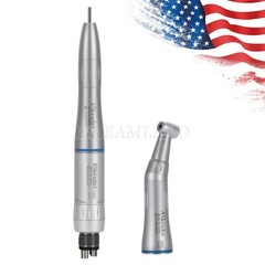 Dental Inner Water Low Speed Straight Handpiece Contra Angle Air Motor 2/4H AS