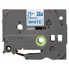 Brother Tze243g Label/Ribbon Cartridge, White, Gloss, 3/4 In W