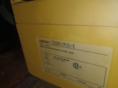 Omron C200HS-CPU01-E Sysmac PLC CPU Module Unit, 100-120/200-240VAC 120VA