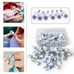 100pc Dental Prophy Polishing Cup Cups For Contra Angle Handpiece Latch CE