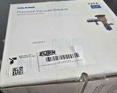 Zurn Wilkins 34-720A 3/4″ 720A Pressure Vacuum Breaker Assembly, Brand New.