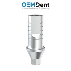 Straight Shoulder Abutment Conical Connection RP Nobel Active®️ Compatible