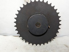 Martin 50B36 Welded B Sprocket – Bored to Size – B Hub, 36 Teeth, 0.7500 in Stoc