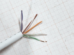 Windy City Wire 555610 24/4P Cat5E UTP Plenum Network Cable CMP White/100ft