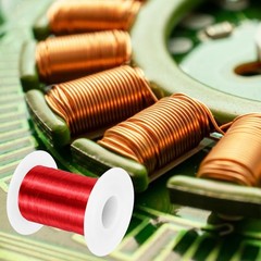 44 AWG Magnet Wire, 4 oz Magnetic Coil Wire, 155C(311F)