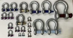 Screw Pin Anchor Shackle Clevis D Ring Bow Lifting Pulling Sizes 3/16″ to 2″®️🆕
