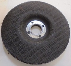 PREMIUM DEPRESSED CENTER WHEEL, D445R, 4” X 1/4” X 5/8”, 13300RPM, LOT OF 24